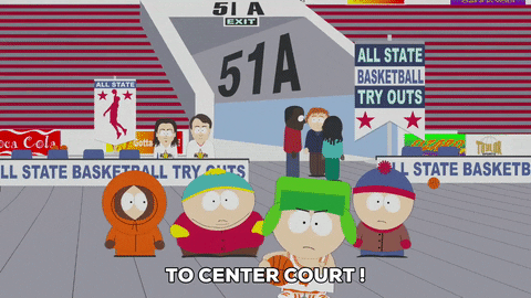 eric cartman basketball GIF by South Park 