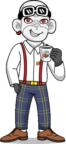 Good Morning Latte Sticker by Zhot