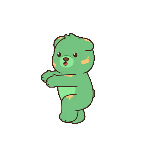 Teddy Bear Halloween Sticker by BEARISH