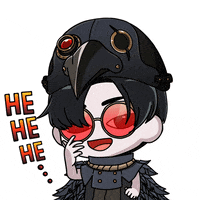 CloverStudios anime kawaii laughing crypto GIF