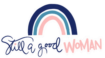 Mommingwithtruth rainbow ok woman strong Sticker