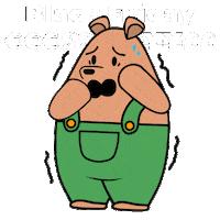 Nervous Black Friday Sticker