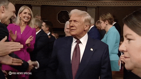 Donald Trump GIF by PBS News