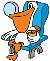 In The Air Travel Sticker by pelicantravel