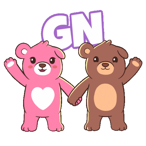 Sleepy Good Night Sticker by BEARISH