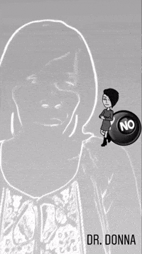 reacting no way GIF by Dr. Donna Thomas Rodgers