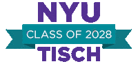 New York University Nyu Sticker by MeetNYU