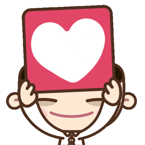 Heart Raise Sticker