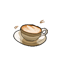 Coffee Morning Sticker