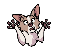 Confused Dog Sticker