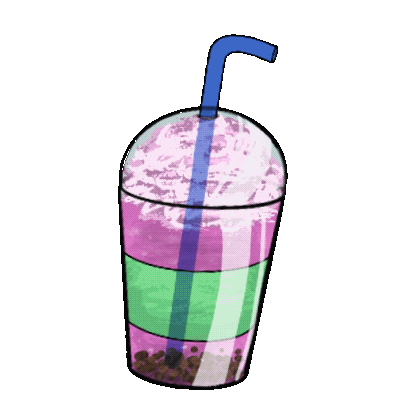 Chocolate Shake Sticker