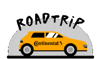 Drive Away Lets Go Sticker by Continental