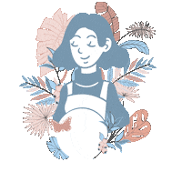 Gravida Sticker by Fadia Chalouhi