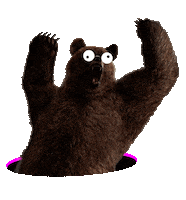 bolsa de valores bear Sticker by modalmais