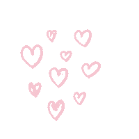 I Love You Hearts Sticker by Mamamal3