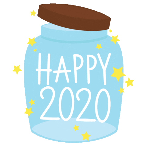 New Year Hello Sticker