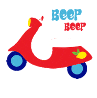 Euro Beep Sticker by drinkwildwonder