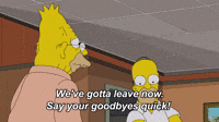 Grampa Explains Goodbye | Season 32 Ep. 21 | THE SIMPSONS