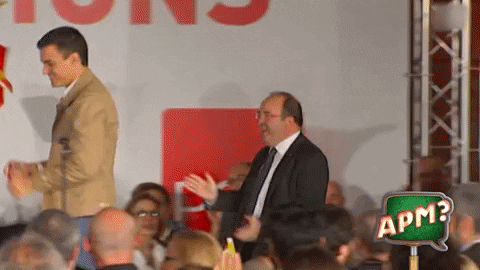 Happy Miquel Iceta GIF by Alguna Pregunta Més?