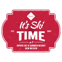 SipapuPajarito fun snow winter family Sticker