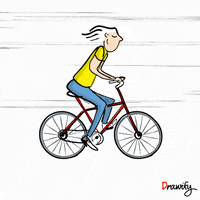 drawify happy travel man relax GIF