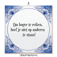 Humor Verandering Sticker by Tegelspreuken.nl