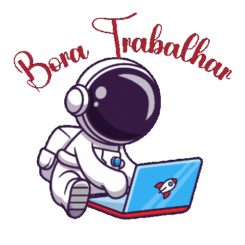 Astronauta Sticker by Atelier das Arteiras