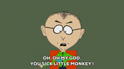 disgusted mr. mackey GIF by South Park 