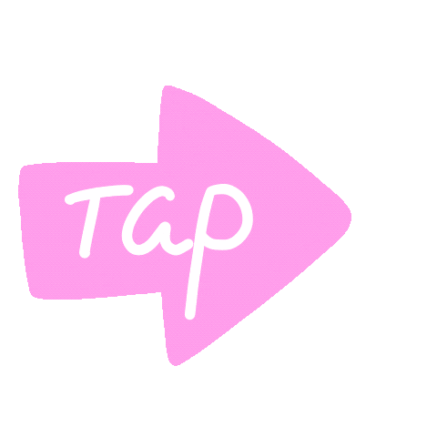 dashusha giphyupload arrow tap tap here Sticker