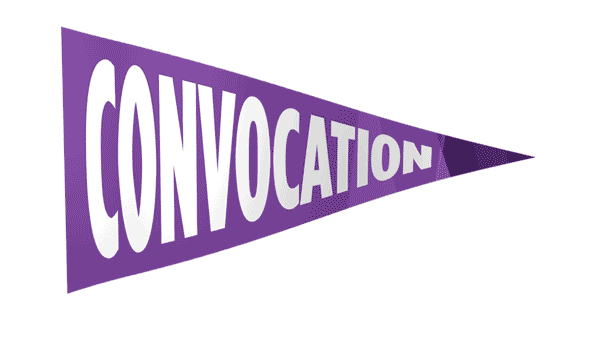 Flag Convocation Sticker by SaskPolytech