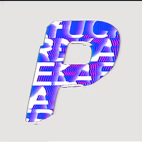 Glitch Alphabet GIF by #BASILIO