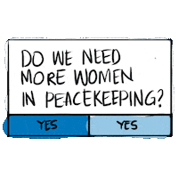 Gender Equality Women Sticker by UN Peacekeeping