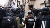 Clashes Erupt as Paris Demonstrators Protest Against Proposed Security Bill