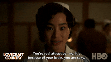 Jamie Chung Flirting GIF by Lovecraft Country