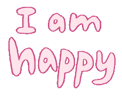 Happy Iamenough Sticker