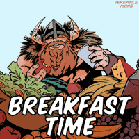Rise And Shine Breakfast GIF by VeeFriends