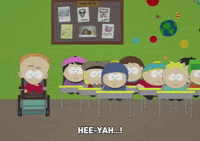 excited eric cartman GIF by South Park 