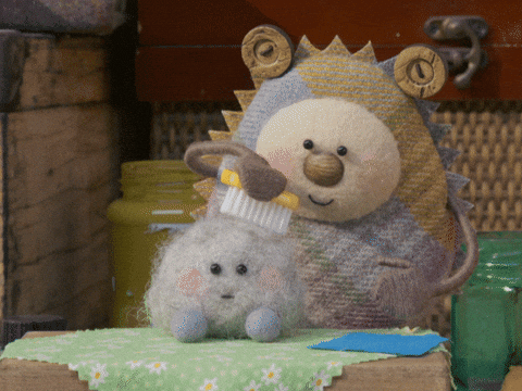 Grooming New Look GIF by Tweedy & Fluff