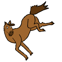 Horse Ds Sticker by Dreamers & Schemers