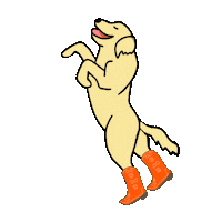 Golden Retriever Ds Sticker by Dreamers & Schemers