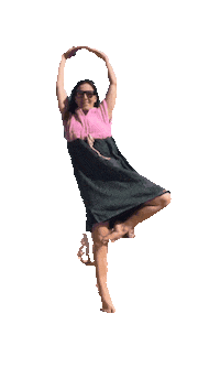 yallah_poncho happy dance smile ballet Sticker