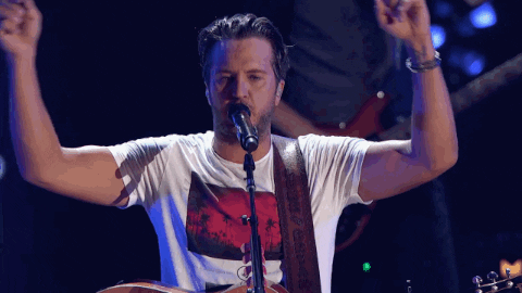 luke bryan hat GIF by CMA Fest: The Music Event of Summer