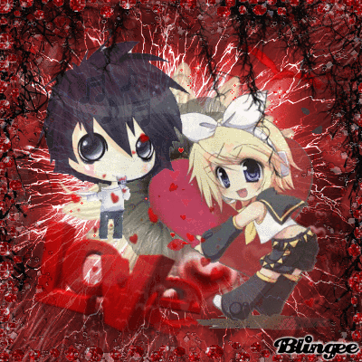 anime love GIF