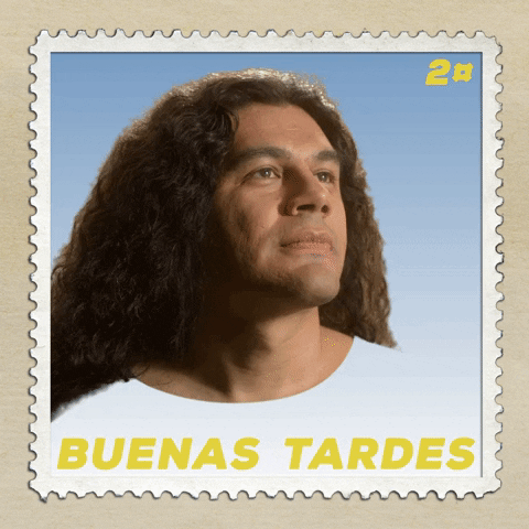 Stamps Buenas Tardes GIF