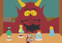 fear satan GIF by South Park 