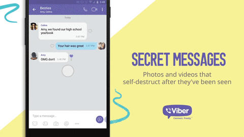 timebomb viber is introducing secret messages GIF by Viber