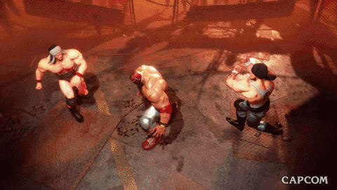 Video Game Wrestling GIF by CAPCOM
