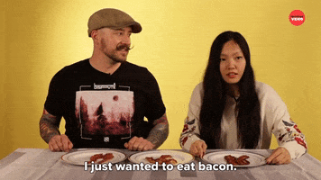 Hungry Bacon GIF by BuzzFeed