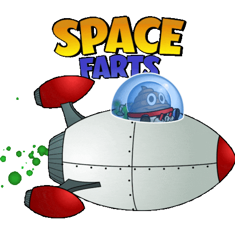 Youtube Fart Sticker by Hugo.fm