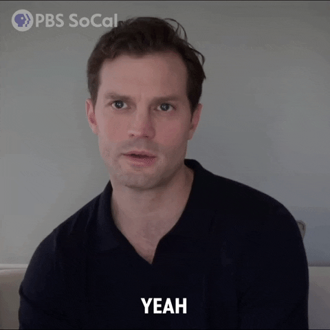 Jamie Dornan Yes GIF by PBS SoCal